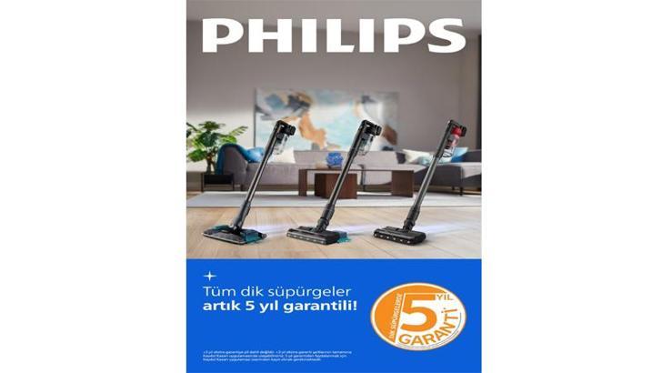 Versuni, Türkiye'deki Philips markalı dik süpürgelerde garanti süresini 5 yıla çıkardı