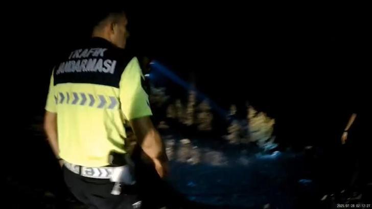 Bursa'daki orman yangını 4'üncü gününde; yanan alanlar dronla görüntülendi (4)
