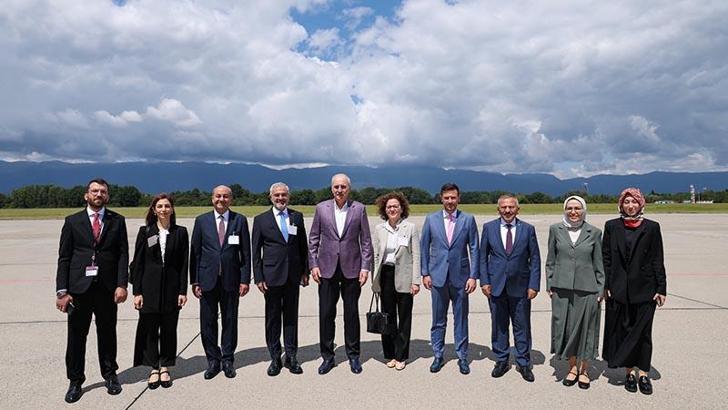 TBMM Başkanı Kurtulmuş, İsviçre’de