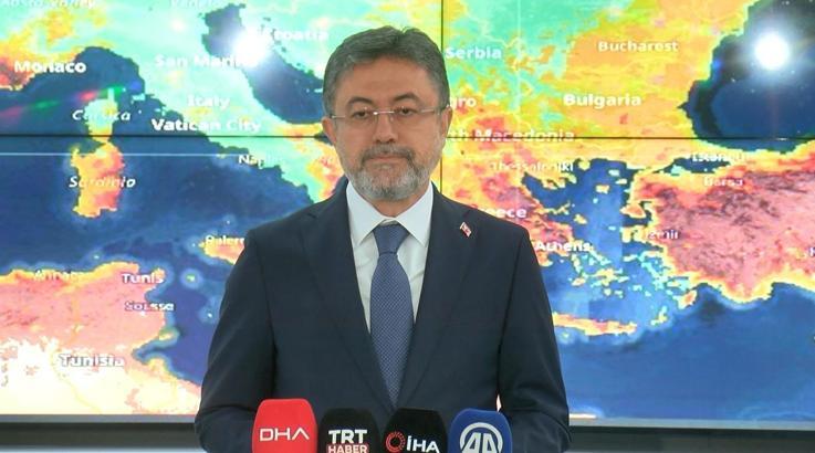 Bakan Yumaklı: Şu anda ülkemizde devam eden sadece 1 yangın var