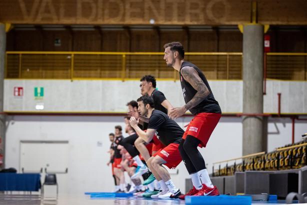 A Erkek Milli Basketbol Takımı Avrupa Şampiyonası hazırlıklarına Bormio’da başladı