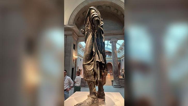 Marcus Aurelius’un heykeli Cumhurbaşkanlığı Millet Kütüphanesi’nde