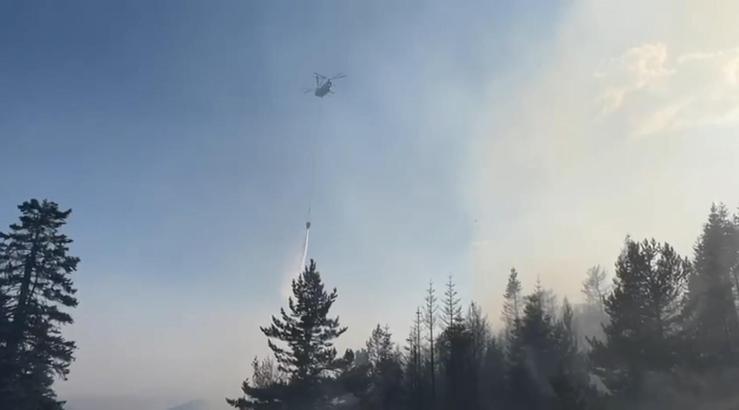 Çankırı'da orman yangını (2)