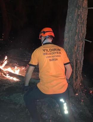 Yıldırım Belediyesi’nden yangın seferberliği