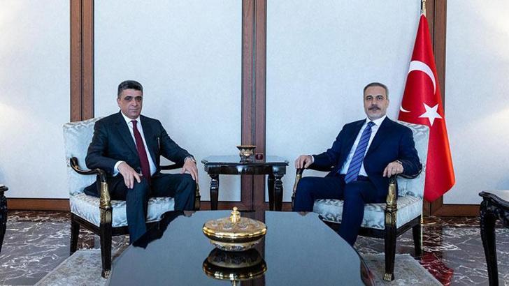 Bakan Fidan, Libya Sayıştay Başkanı Şakşak'ı kabul etti