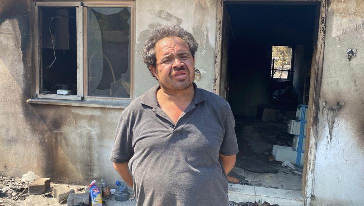 Karabük'teki orman yangınında evleri zarar görenler konteynerlere yerleşiyor