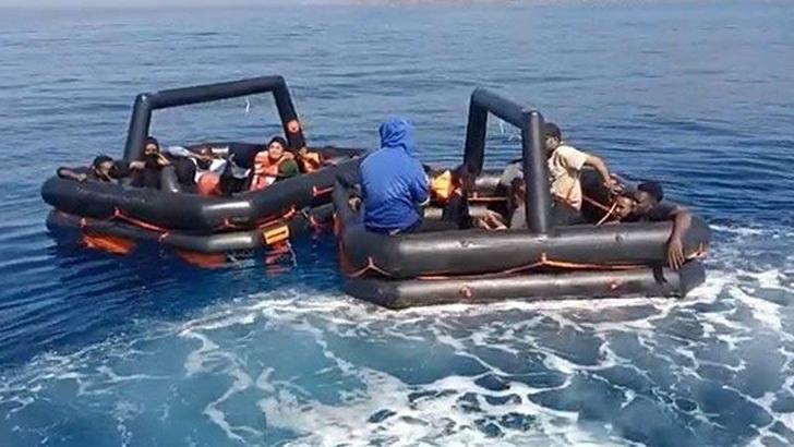 Çanakkale'de Yunan unsurlarının geri ittiği 19 kaçak göçmen kurtarıldı