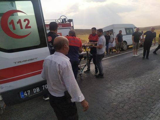 Mardin’de atık su kanalına uçan otomobilin sürücüsü yaralandı