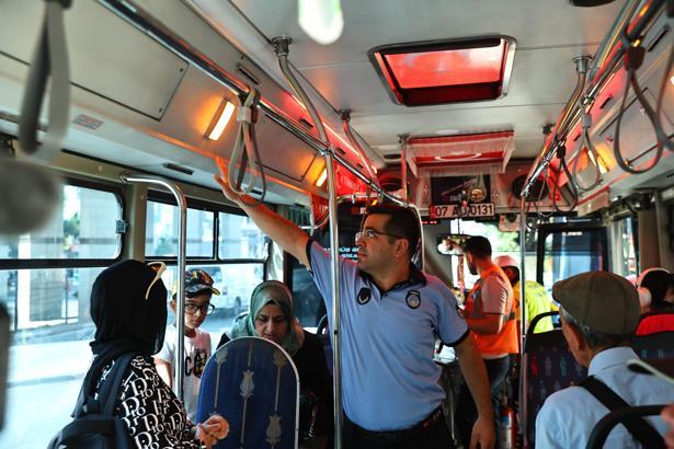 Büyükşehir'den otobüs ve taksilere sıkı denetim