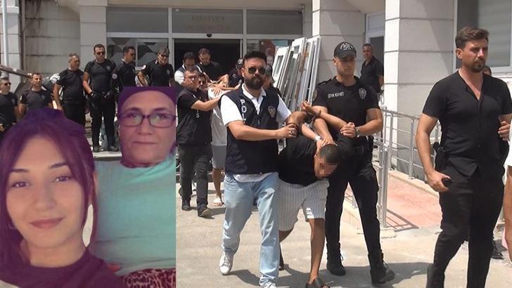 Mersin'de anne-kız cinayetine 4 gözaltı
