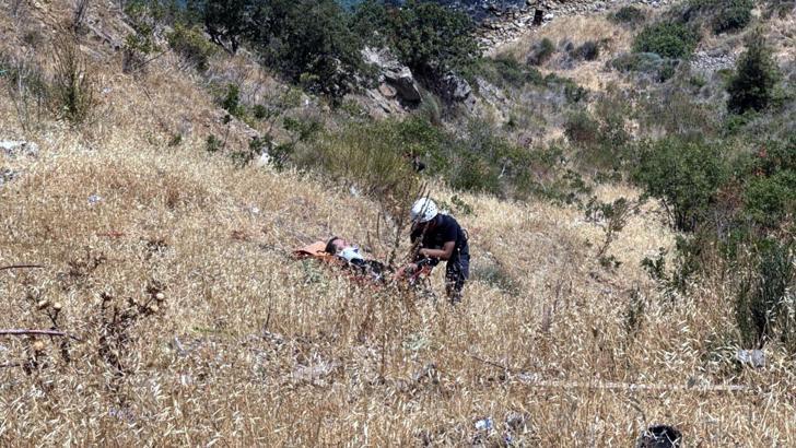 Kayıp olarak aranırken uçurumda yaralı bulundu