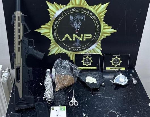 Adıyaman’da uyuşturucu operasyonu