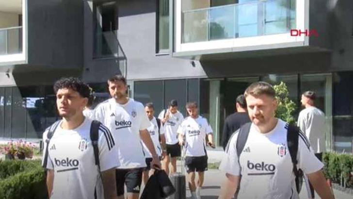 Beşiktaş, Shakhtar Donetsk maçı için Polonya'ya geldi