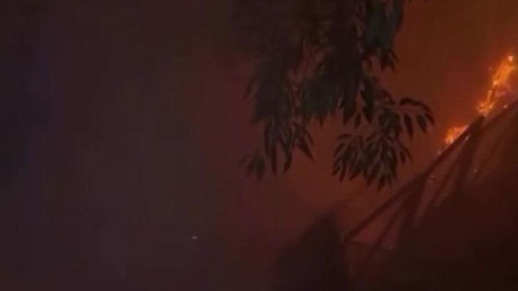 Bursa'da havai fişek yangına yol açtı; 1 kişi tutuklandı