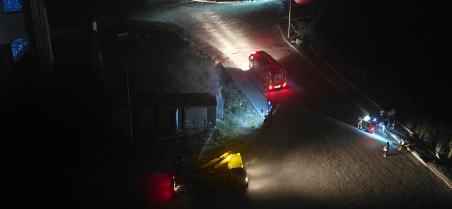 Nevşehir’de trafodaki patlama korkuttu