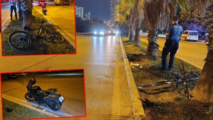 Adana'da bisikletle çarpışan motosikletin sürücüsü öldü