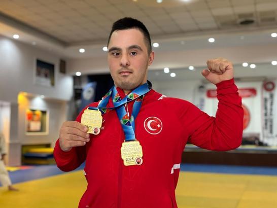 Down sendromlu milli judocu Ahmet Ünal: İstiklal Marşımızı okutacağıma dair söz vermiştim