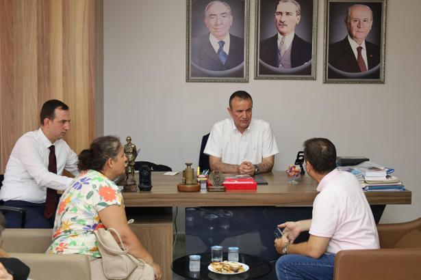 MHP'li Başkan, hemşehrilerini dinledi