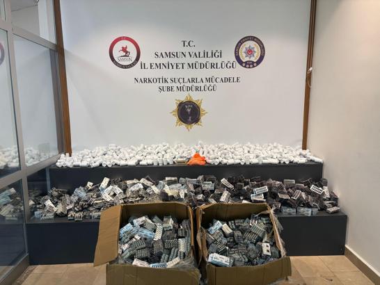 Samsun'da uyuşturucu operasyonu; 1 gözaltı