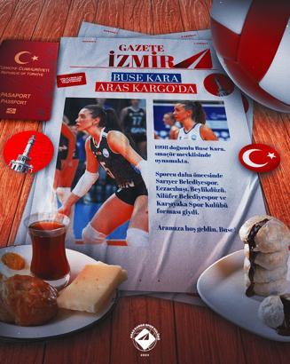 Aras Kargo'ya Buse geldi