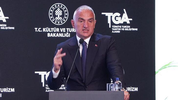 Bakan Ersoy: 64 milyar dolar yıl sonu turizm geliri hedefimize adım adım ilerliyoruz