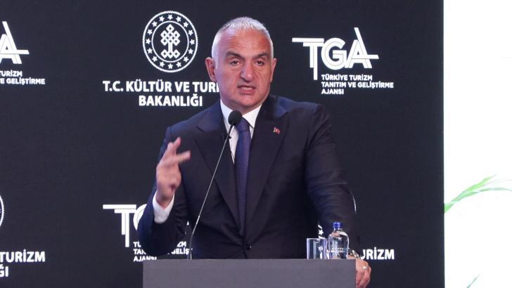 İstanbul - Bakan Ersoy: 64 milyar dolar yıl sonu turizm geliri hedefimize adım adım ilerliyoruz