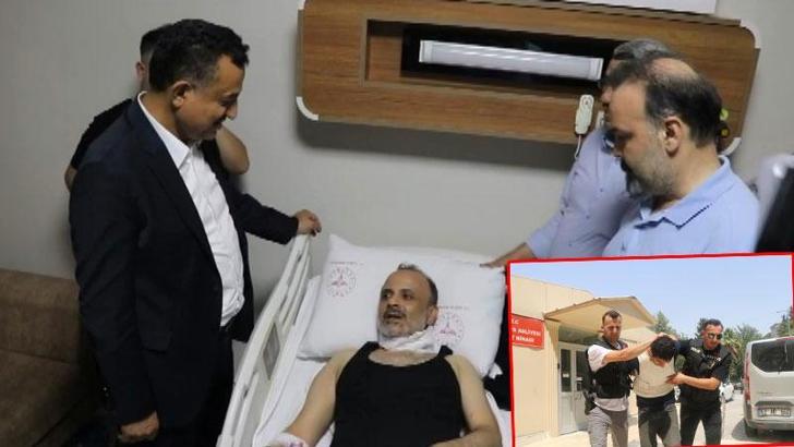 Doktor ile güvenlik görevlisini bıçaklayan şüpheli tutuklandı