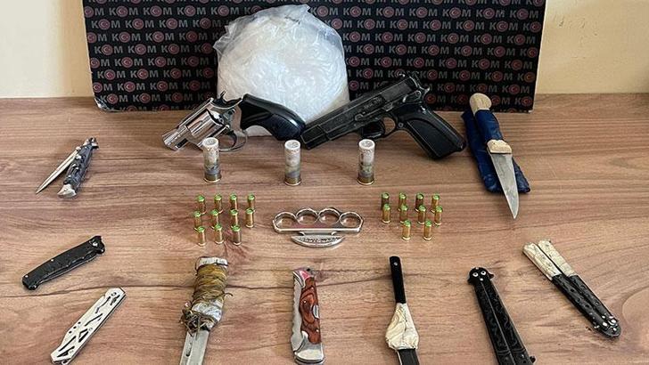 Kocaeli’de silah kaçakçılarına operasyon; 7 gözaltı