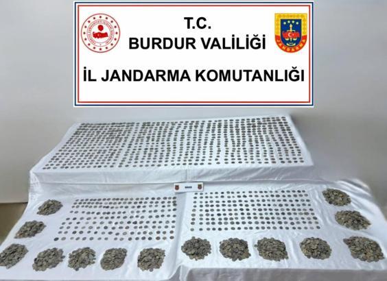 Bucak'ta tarihi eser operasyonu