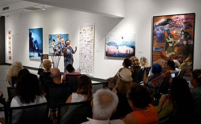 Bedri Baykam sanatın ve sanatçının zorlu serüvenini anlattı