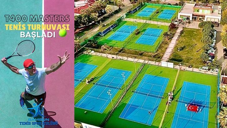 Samsun Tenis Spor Kulübü, T400 Masters Tenis Turnuvası’na ev sahipliği yapıyor