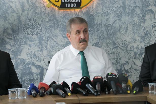 Destici: Onlara güvenmiyorum, çünkü onlar hainler topluluğu