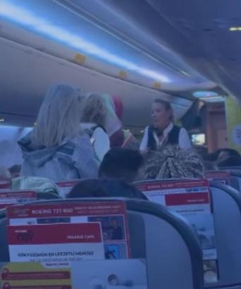 İstanbul- Uçakta ayakta durma tartışması; polis o yolculara 'kural dışı yolcu prosedürü' uyguladı