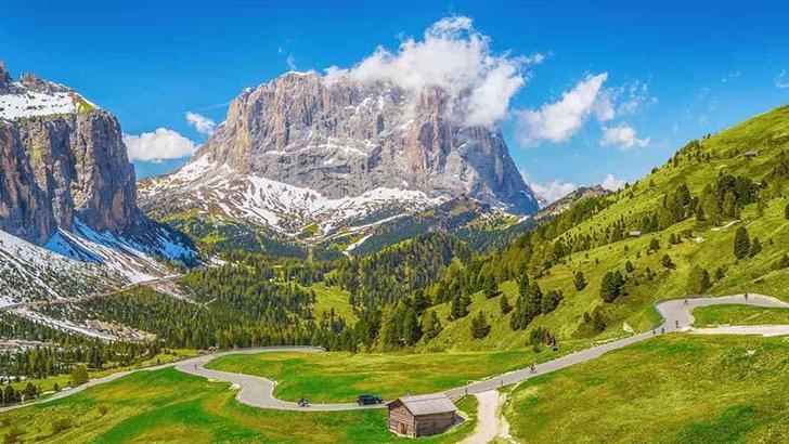 İtalya'da çiftçiler dağlara turnike koydu
