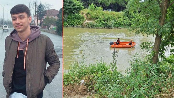 Sakarya Nehri’ne girip kayboldu