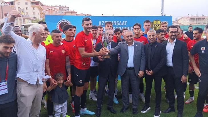 58’inci TSYD Ankara Kupası’nın sahibi Gençlerbirliği oldu