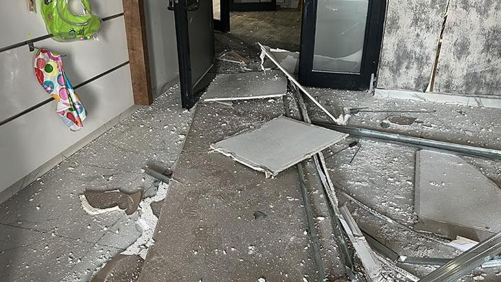 Kütahya’da lokalin asma tavanı çöktü; 1 yaralı