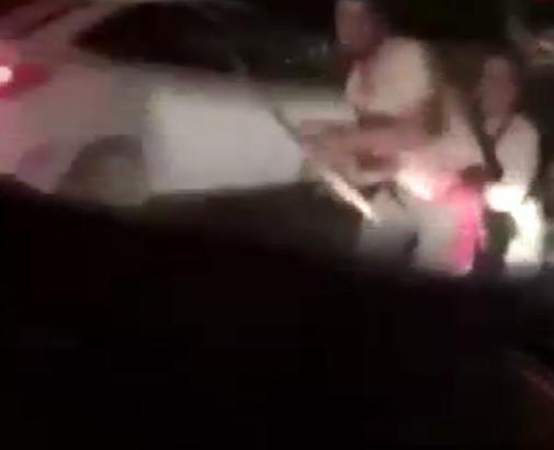 Trafikte baltalı saldırı; 2 gözaltı