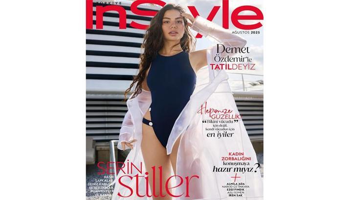 Demet Özdemir, InStyle'ın ağustos sayısına kapak oldu
