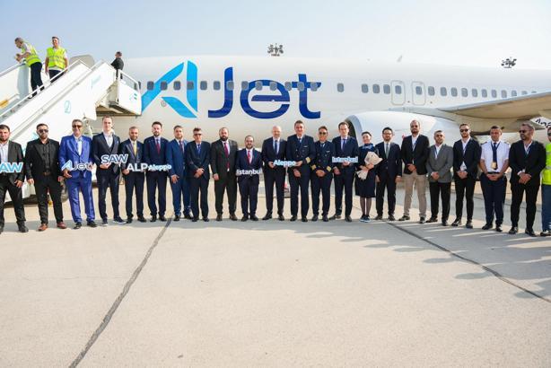 AJet, Suriye’de Halep seferlerine başladı