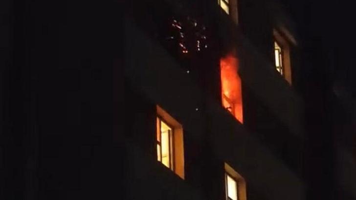 Bursa'da öğrenci yurdundaki yangın söndürüldü