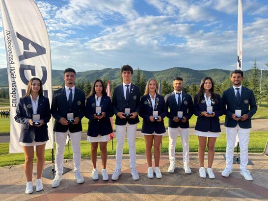 Milli Golfcüler, ‘European Men’s and Ladies’ Team Shield Championship’te derece yaptı
