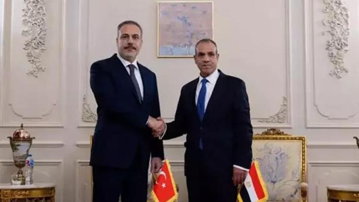 Bakan Fidan, Mısırlı mevkidaşı Abdulati ile görüştü