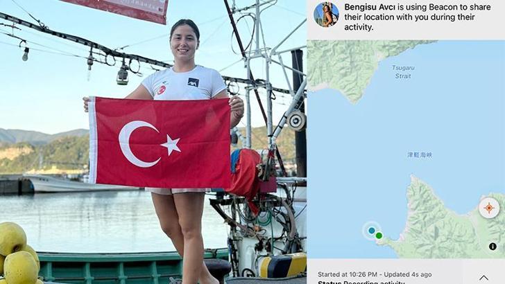 Bengisu Avcı, Ocean’s 7’yi bitiren ilk Türk olma hedefiyle Japonya’da yüzmeye başladı