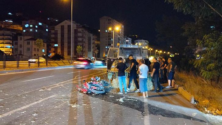 Kayseri’de traktöre arkadan çarpan motosikletin sürücüsü öldü