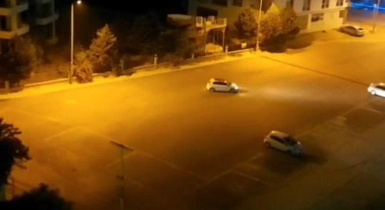 Otomobiliyle drift atan sürücünün ehliyetine el konuldu