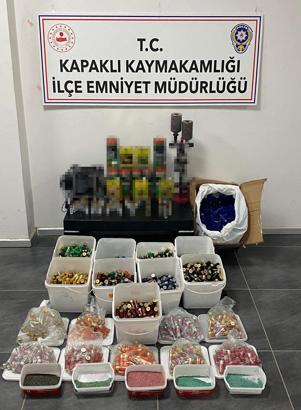 Tekirdağ'da kaçak av fişeği ve barut satan şüpheli yakalandı