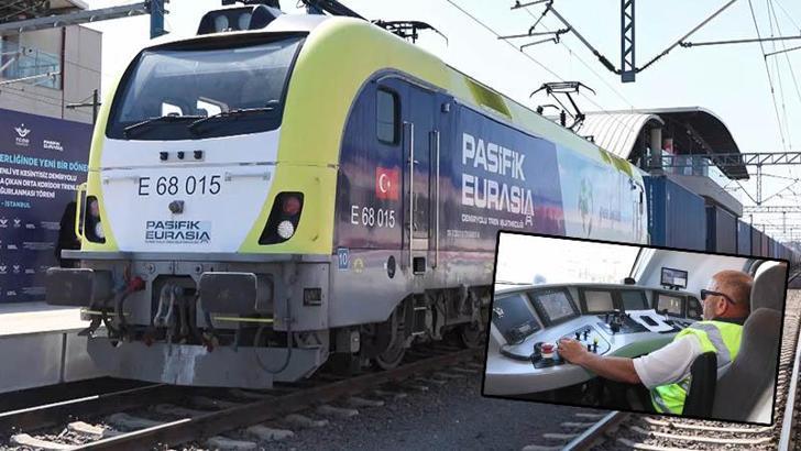 Türkiye-Çin-Avrupa Demiryolu Hattı'nda yola çıkan iki yük treni İstanbul'a ulaştı