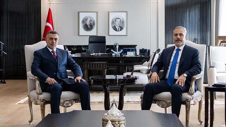 Bakan Fidan, Basra Valisi Eydani'yi kabul etti