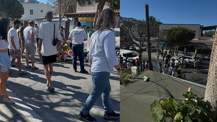Bodrum'da 'yol verme' tartışmasında 2 kişi tabancayla yaralandı